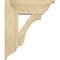 Ekena Millwork Imperial Traditional Rough Sawn Bracket w/ Offset Brace, Douglas Fir, 8"W x 22"D x 26"H BKT0806X22X26IMP01RDF - alternate 4